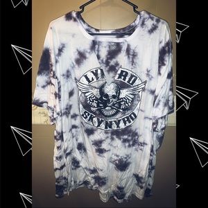 Torrid Lynard Skynard tie dye top